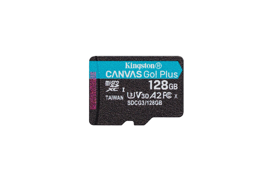 kingston canvas go 128 gb microsd plus karte