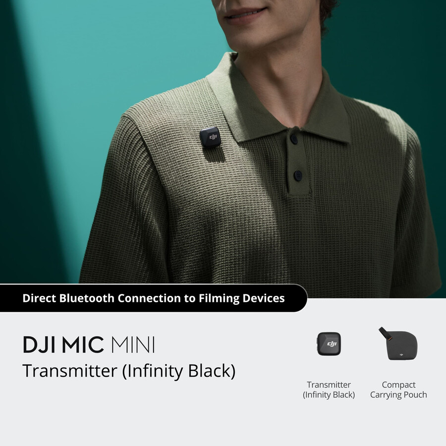 dji mic mini transmitter absolutes schwarz