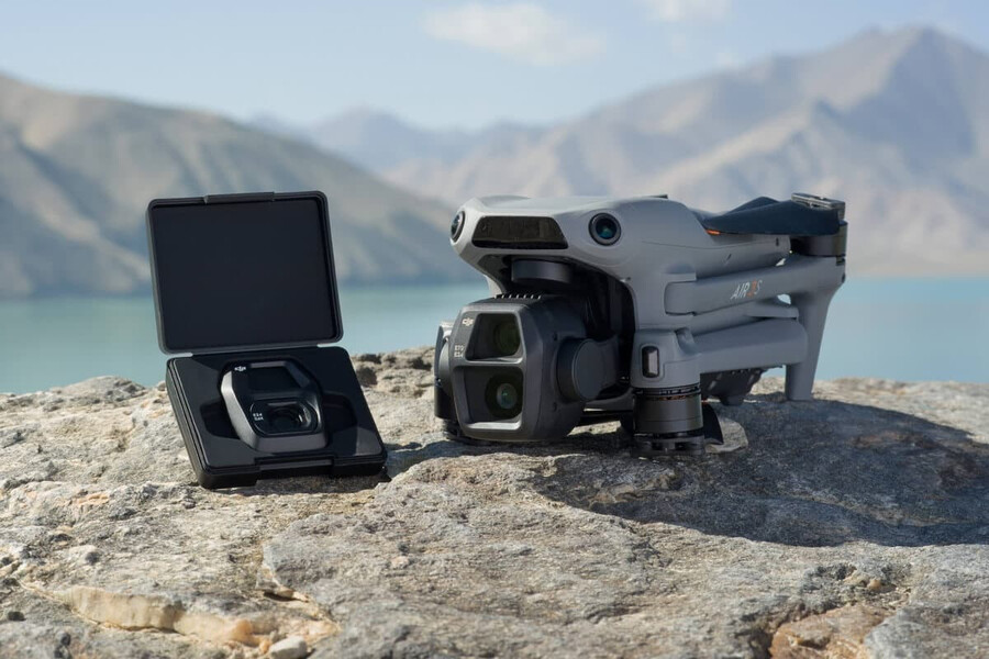 dji air 3s weitwinkelobjektiv