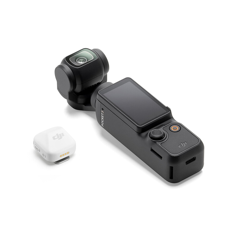 osmo pocket 3 vlog-bundle - dji mic mini transmitter arktisweiß