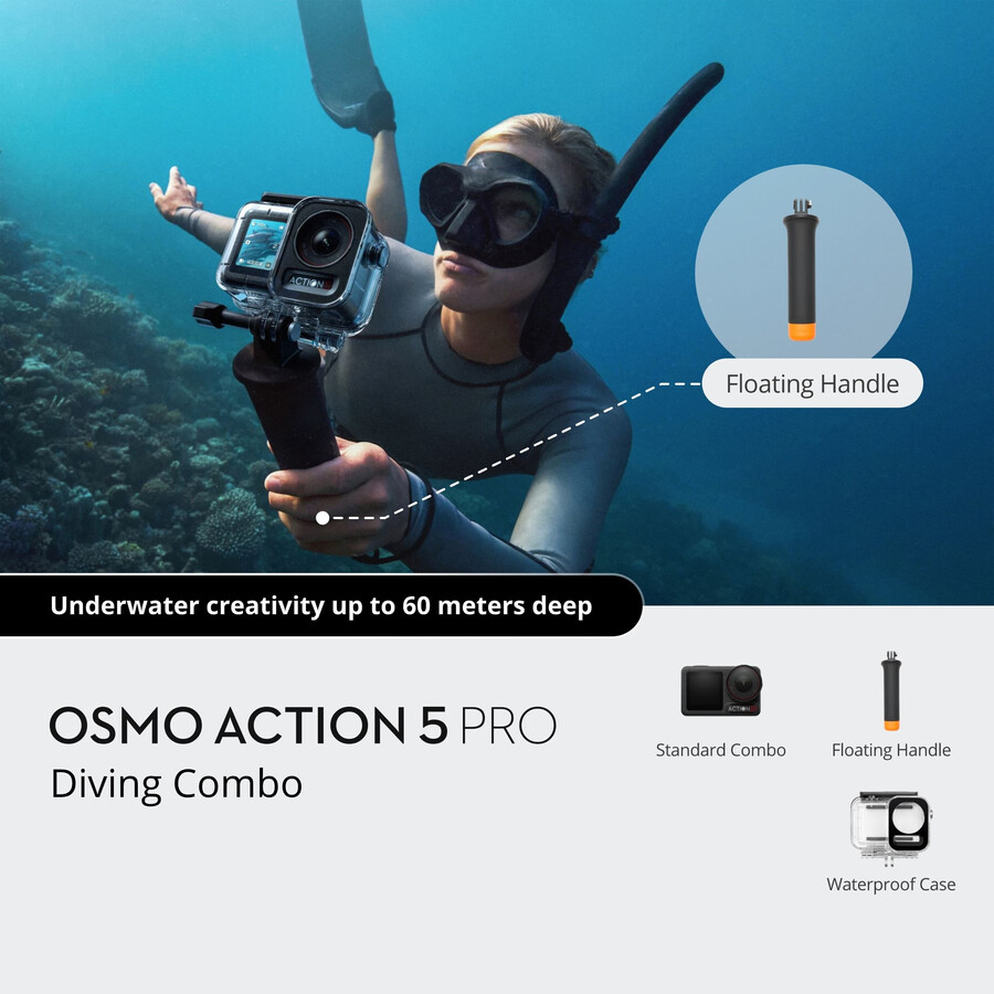 osmo action 5 pro tauchpaket