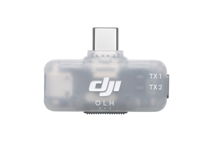 mobiler empfänger für dji mikrofonbereich