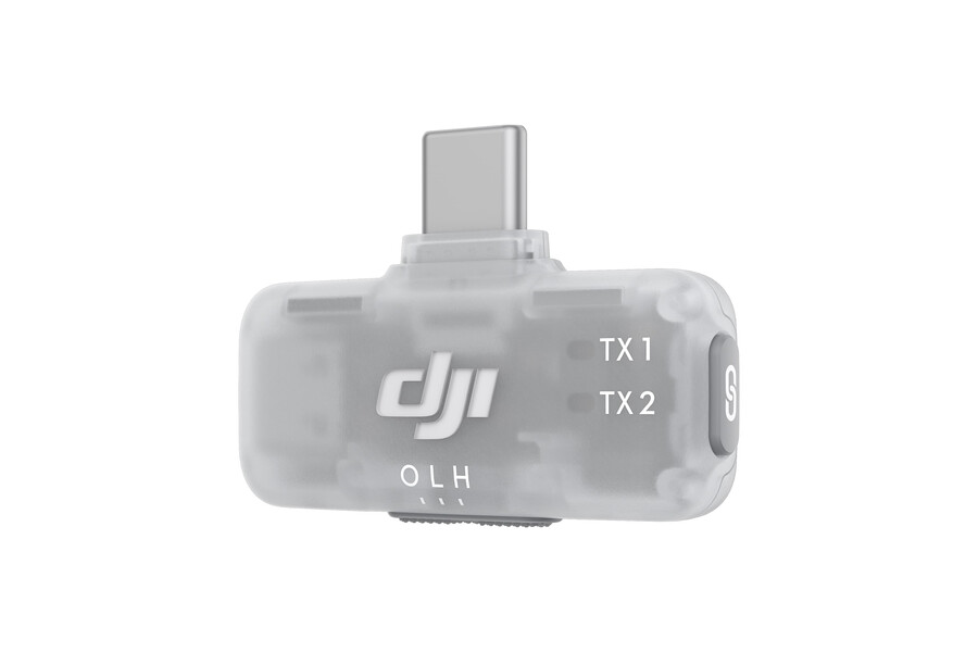 mobiler empfänger für dji mikrofonbereich