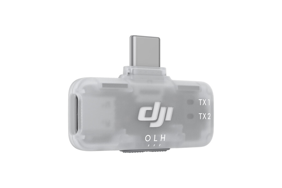 mobiler empfänger für dji mikrofonbereich
