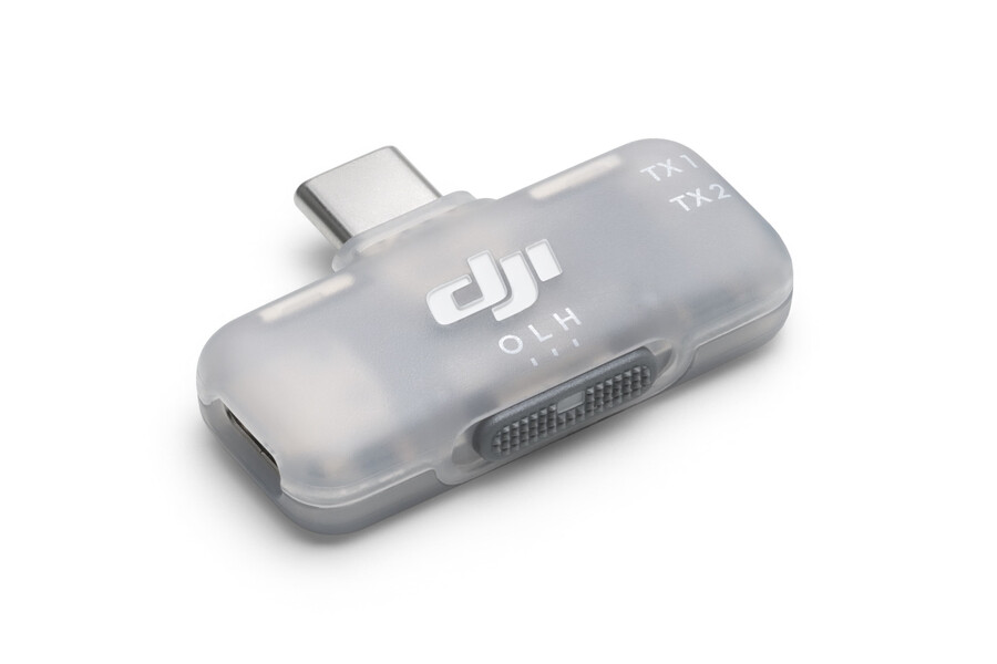 mobiler empfänger für dji mikrofonbereich