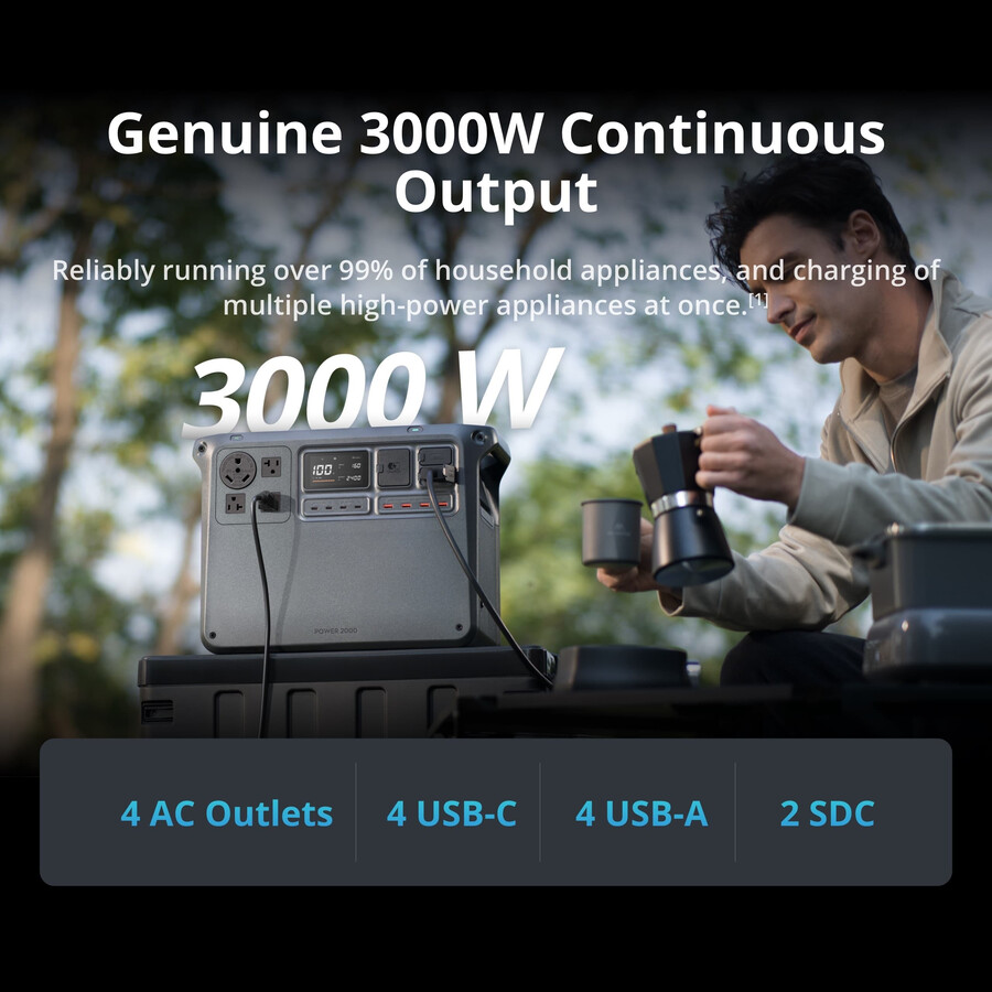 dji power 2000 tragbare powerstation 4096wh combo