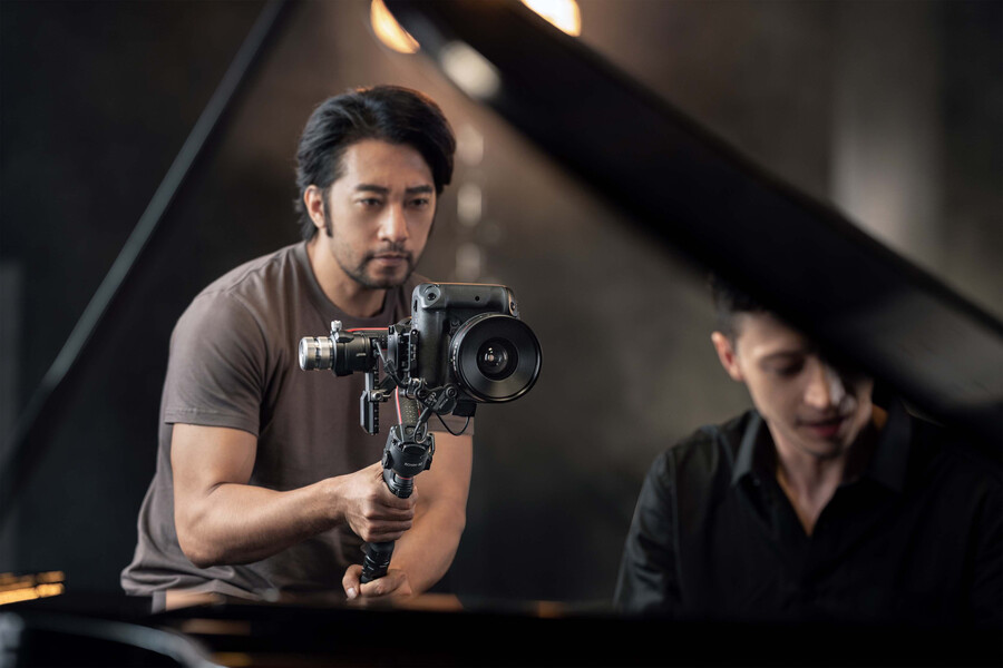 dji r vertikale kamerahalterung
