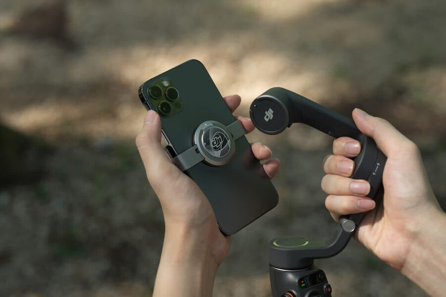 dji om 3 magnetische smartphone-halterung